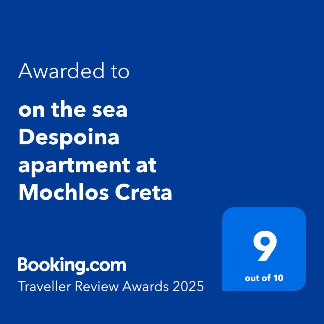 On The Sea Despoina Apartment At Mochlos Creta Exteriér fotografie